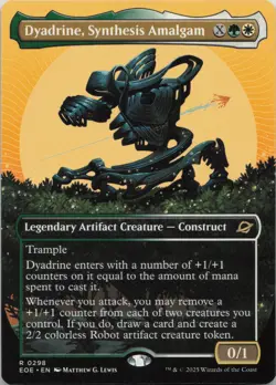 Dyadrine, Synthesis Amalgam (Borderless) R Edge of Eternities 298 NM - Image 1