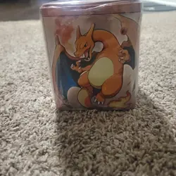 Pokemon TCG Fire type Stacking Tin 2022 - 3 booster pks 1 Coin, Factory sealed - Image 1
