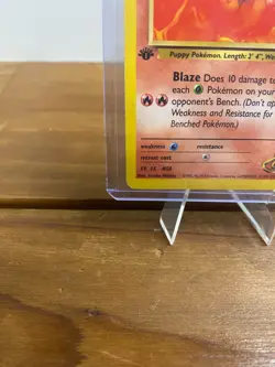 Pokemon TCG Blaine's Growlithe Gym Heroes 62/132 Regular 1st Edition Common - Image 4