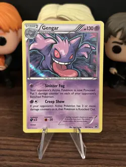 Pokemon TCG Gengar 60/162 XY BREAKthrough Holo Rare - Image 1