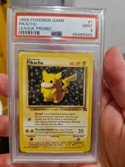 1999 Pokemon League Promo #1 - "Ivy" Pikachu - MINT - PSA 9! - Image 1