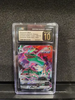 CGC Pristine 10 Rayquaza Vmax S-Chinese 156/132 CS4bC CSR Pokemon - Image 1