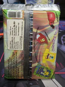 Pokemon Funskool Thunderbolt Sealed Pack - Meowth Pack Art - Image 2