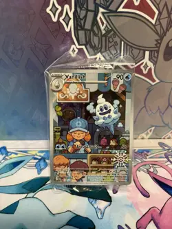Pokemon TCG Vanillish 190/182 Snowflake Holo Stamped Holiday Calendar Sealed - Image 1