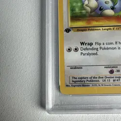 Dratini 1st Edition 53/82 Team Rocket PSA 9 Mint WOTC Vintage Pokemon - Image 3