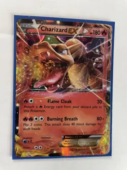 Pokemon TCG Charizard EX Generations 11/83 Holo w/ Plastic Sleeve - Image 1