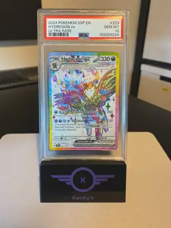 Pokemon TCG Hydreigon EX 223/191 Full Art Surging Sparks Ultra Rare Gem Mint - Image 1