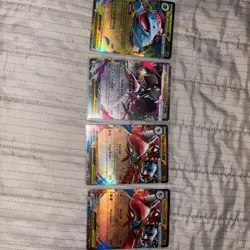 Lot Of 4 Mega Ex Pokemon’s From Mega Evolution - Image 1