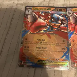 Lot Of 4 Mega Ex Pokemon’s From Mega Evolution - Image 3