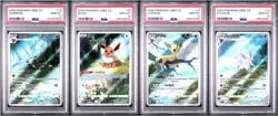 PSA 10 SEQUENTIAL SET Pokemon Chinese Gem Pack VOL.2 Eevee Umbreon Sylveon USA - Image 1