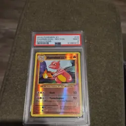 2016 Pokemon XY Evolutions Charmeleon Reverse Foil PSA 9 - Image 5