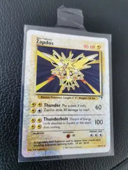 Zapdos #19/110 Rare Reseve Holo Legendary Collection 2002 Pokemon LP - Image 1
