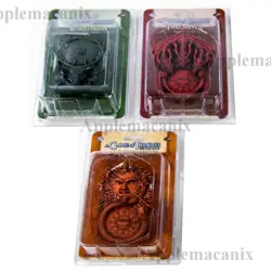 A Game of Thrones LCG Resin House Card Set of 3 Targaryen Martell Baratheon FFG - Image 1