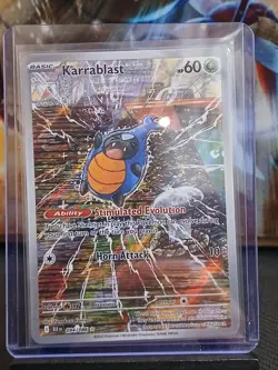 Karrablast 094/086 Sv: Black Bolt English Pokemon Card NM - Image 2