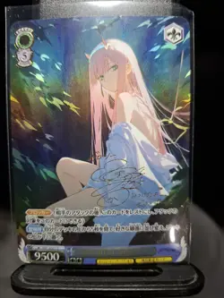 "NEW WAIFU CARD 2025" ZeroTwo Special Signature 2 Darling in the Franxx BANGER - Image 1
