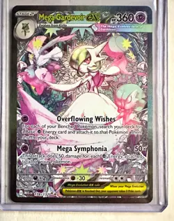 Mega Gardevoir EX 178/132 Mega Evolution Special Illustration Rare Pokemon Card - Image 2
