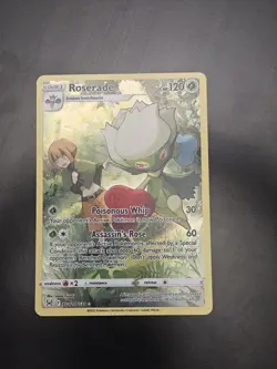 2022 Pokemon SWSH Lost Origin Roserade Trainer Gallery #TG02/TG30 - Image 1