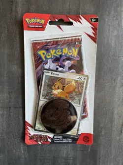 Lot of 20 Pokemon TCG Destined Rivals Checklane Blister Pack Eevee Promo - Image 3
