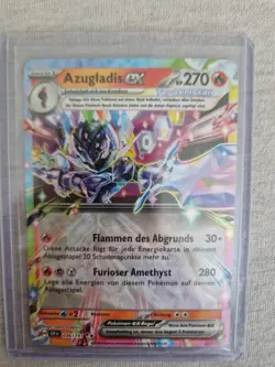Azugladis ex 036/191 Pokemon Karte Sturmische Funken Near Mint Deutsch - Image 1