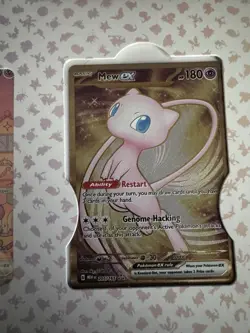 Pokemon TCG 151 UPC Promo Set Mew 053, Mewtwo 052, Metal Mew 205 New Sealed - Image 3