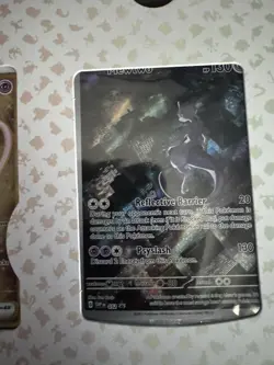 Pokemon TCG 151 UPC Promo Set Mew 053, Mewtwo 052, Metal Mew 205 New Sealed - Image 4
