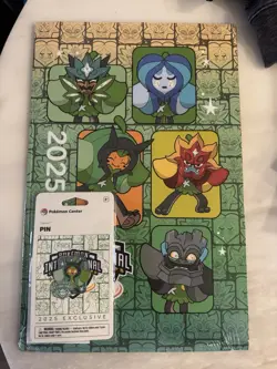 Pokemon Exclusive EUIC 2025 Ogerpon Pin And Poster - Image 1