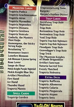 •SEALED• Beware Of Traptrix Structure Deck 1st Edition 2020 Yu-Gi-Oh! TCG - Image 4