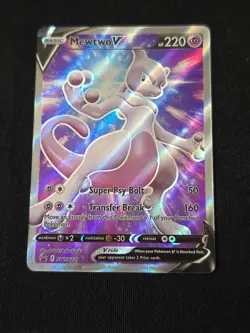 Mewtwo V SWSH229 Sword & Shield Promo Card Holo Rare Pokemon TCG Near Mint - Image 1