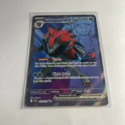 N's Zoroark EX 175/159 Full Art NM/M Journey Together Pokemon Card - Image 2