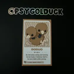 Peru Baby Set Pokemon Card Doduo - Image 1