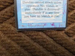 MAGIC THE GATHERING DANDAN DECKMASTER DREW TUCKER CARD - Image 3