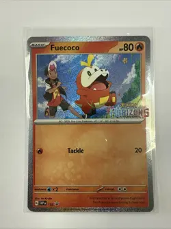 Pokemon - Fuecoco - Horizons Stamped - SVP192 - Black Star Promo Card - Image 1