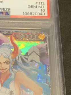 One Piece Yamato Flagship Battle July 2024 Top 8 SR PSA10 Promo Card - Image 4