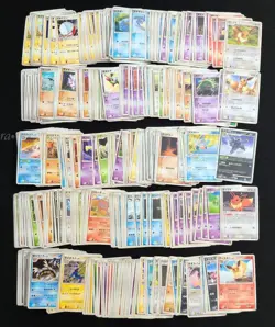 Pokemon Card Lot 500 Normal Cards PT DP Eeveelutions Bulk Japanese - Image 1