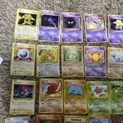 Pokemon Card Old Back Gym Movie Promo Pikachu Holo 77-Card Lot Japanese - Image 3