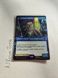 MTG Norman Osborn 0220 FOIL Borderless Mythic - Image 1