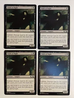 4x Mtg Core Set 2019 M19 Child Of Night NM Magic The Gathering - Image 1