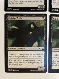 4x Mtg Core Set 2019 M19 Child Of Night NM Magic The Gathering - Image 2