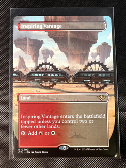 MTG Inspiring Vantage R 0303 Regular Borderless Thunder Junction OTJ NM - Image 1