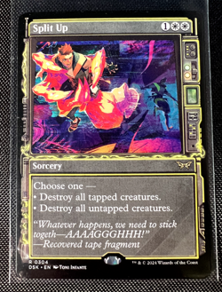 MTG Split Up R 0304 Regular Showcase Duskmourn DSK House of Horror Rare 0304 NM - Image 1