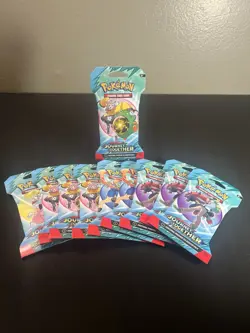Pokemon TCG Journey Together Sleeved Booster Packs (Lot of 10) - Image 1