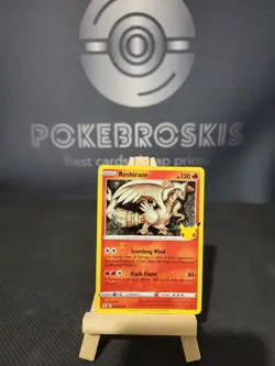 Reshiram - 002/025 - Pokemon Celebrations 25th Anniversary - Holo - Pokemon TCG - Image 1