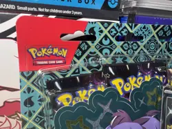 Pokemon - Scarlet & Violet Paldean Fates Tech Sticker Blister - Maschiff - Image 2