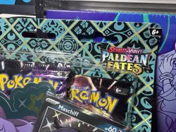 Pokemon - Scarlet & Violet Paldean Fates Tech Sticker Blister - Maschiff - Image 3