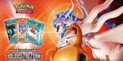 Sun & Moon Tag Team Collection B AC3b Factory Seal Booster Box Pokemon Indonesia - Image 2