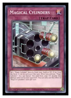 Yugioh Magical Cylinders BODE-EN070 1st Edition Burst of Destiny LP - Image 1
