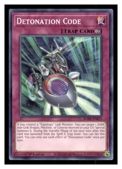 Yugioh Detonation Code BODE-EN071 1st Edition Burst of Destiny LP - Image 1