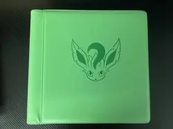 Pokemon Leafeon Eevee GX Advanced theme 480 Slots Card Sealed Binder Sleeve J70 - Image 2