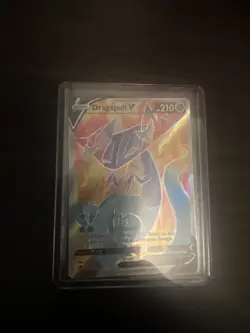 Dragapult V 183/192 Rebel Clash NM Full Art Ultra Rare Pokemon Card - Image 1