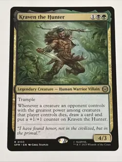 MTG Universes Beyond: Spider-man Kraven the Hunter 0133 NM Rare - Image 1